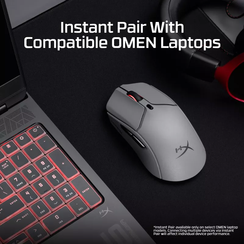 HyperX Pulsefire Haste 2 Pro - 4K Wireless Gaming-Maus
