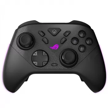 Gamepad ASUS ROG Raikiri II XBox WL — Bluetooth, RF, USB Type-C, PC/Xbox One/Series S/X, Schwarz, 2,5 m Kabel, bis zu 50 h Akku