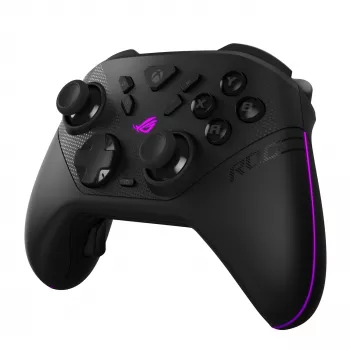 Gamepad ASUS ROG Raikiri II XBox WL — Bluetooth, RF, USB Type-C, PC/Xbox One/Series S/X, Schwarz, 2,5 m Kabel, bis zu 50 h Akku