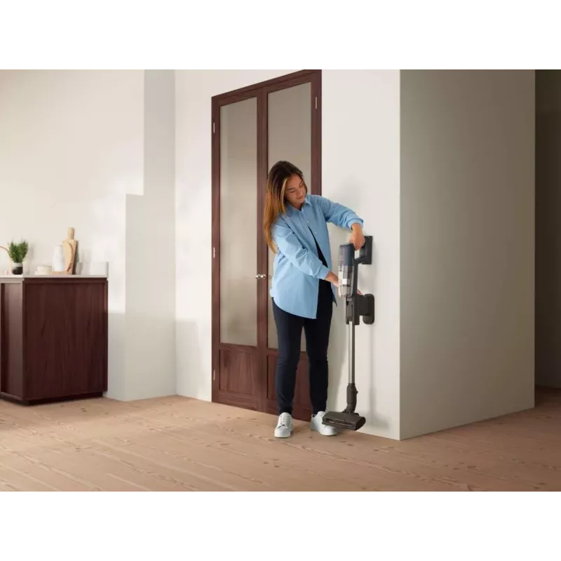 Electrolux EP71UB14DB Stabstaubsauger Akku Trocken Zyklon, Schaumstoff, HEPA, Mikro Beutellos 0,3 l 57 W Blau 4 Ah