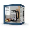 Electrolux E4GK1-4GB Wasserkocher 1,7 L 2200 W Schwarz, Edelstahl, Transparent