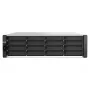 QNAP ES1686dc R2 NAS Rack (3U) Intel® Xeon® D D-2142IT 48 GB DDR4 0 TB QNAP QES Schwarz, Grau