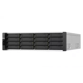 QNAP ES1686dc R2 NAS Rack (3U) Intel® Xeon® D D-2142IT 48 GB DDR4 0 TB QNAP QES Schwarz, Grau