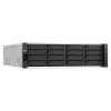 QNAP ES1686dc R2 NAS Rack (3U) Intel® Xeon® D D-2142IT 48 GB DDR4 0 TB QNAP QES Schwarz, Grau