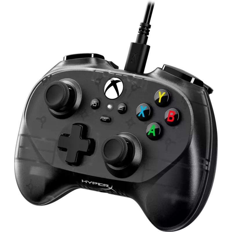 HyperX Clutch Tanto Mini WD Gaming Controller, Joystick, Xbox, Xbox One, Kabelgebunden, USB, Schwarz, 2,95 m