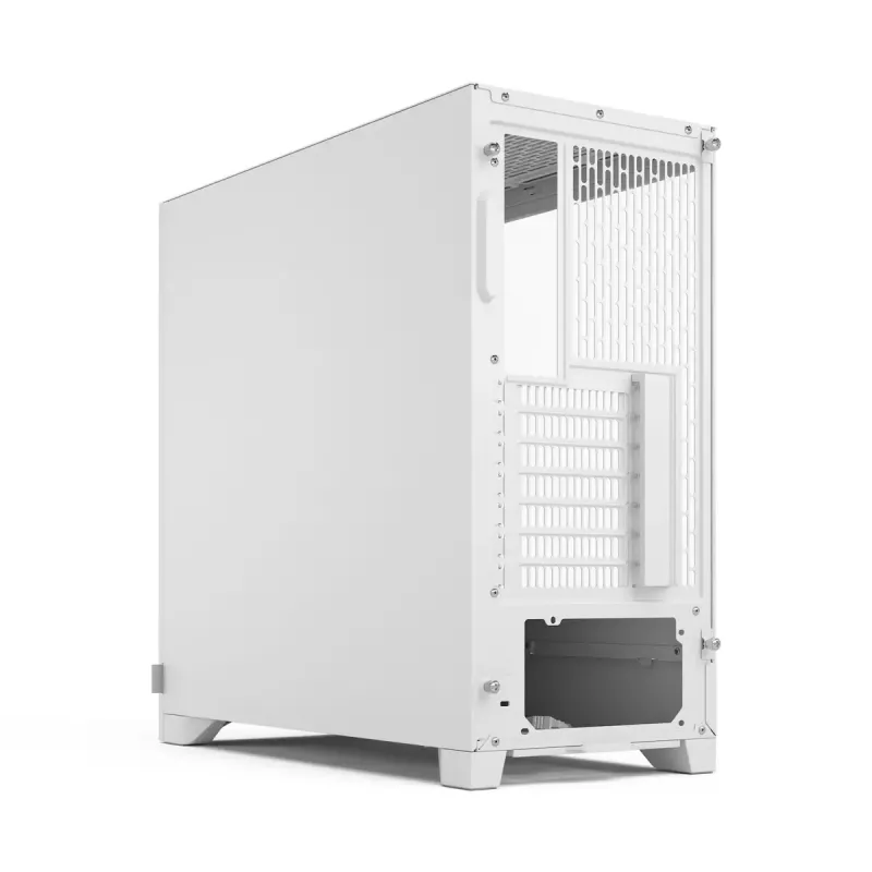 Fractal Design Pop 2 Air White TG RGB Midi Tower PC-Gehäuse – ATX/Micro-ATX/Mini-ITX, gehärtetes Glas, 3x120-mm-Frontlüfter