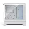 Fractal Design Pop 2 Air White TG RGB Midi Tower PC-Gehäuse – ATX/Micro-ATX/Mini-ITX, gehärtetes Glas, 3x120-mm-Frontlüfter