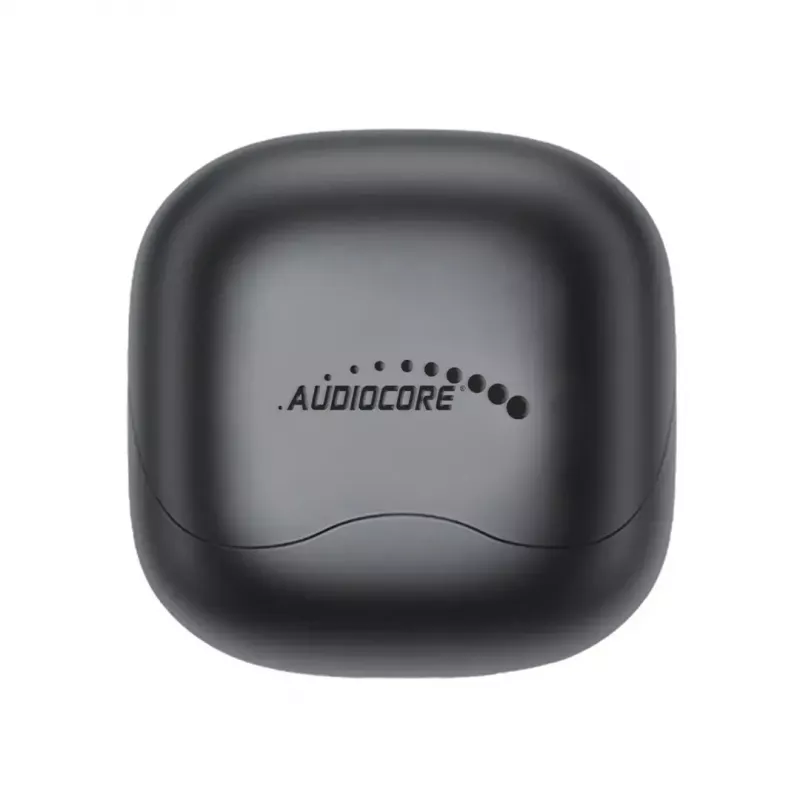 Kabellose In-Ear-Kopfhörer Audiocore AC591 PRO — hybrides ANC, ENC, 6 Mikrofone, USB‑C-Ladung, bis zu 9 Std. Wiedergabe, Tuya-kompatibel, schwarz