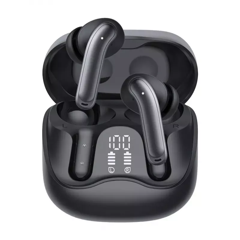 Kabellose In-Ear-Kopfhörer Audiocore AC591 PRO — hybrides ANC, ENC, 6 Mikrofone, USB‑C-Ladung, bis zu 9 Std. Wiedergabe, Tuya-kompatibel, schwarz