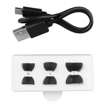 Kabellose In-Ear-Kopfhörer Audiocore AC591 PRO — hybrides ANC, ENC, 6 Mikrofone, USB‑C-Ladung, bis zu 9 Std. Wiedergabe, Tuya-kompatibel, schwarz