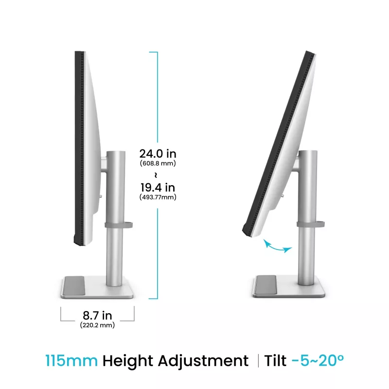 Computermonitor BenQ MA320UP 80 cm (31,5 Zoll) 3840 x 2160 4K IPS matt, 5 ms, USB-C, integrierte Lautsprecher, VESA, weiß