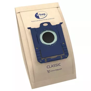 Staubbeutel Electrolux E200S für Universalstaubsauger, 5er-Pack, blau/grau