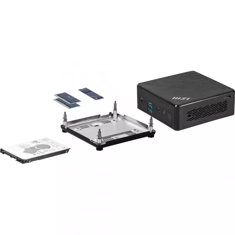MSI Cubi 5 1M-438BEU 0,6L-PC Schwarz 120U Intel SoC
