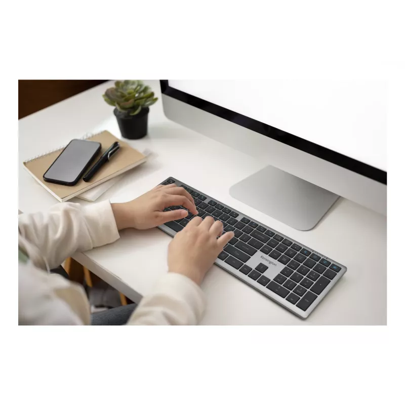 Kensington KB535 EQ Wiederaufladbares Multi-Device-Tastatur, Int ENG