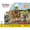Cobi Blocks Polnische Ulanen 44-teiliges Bauset COIB-2062