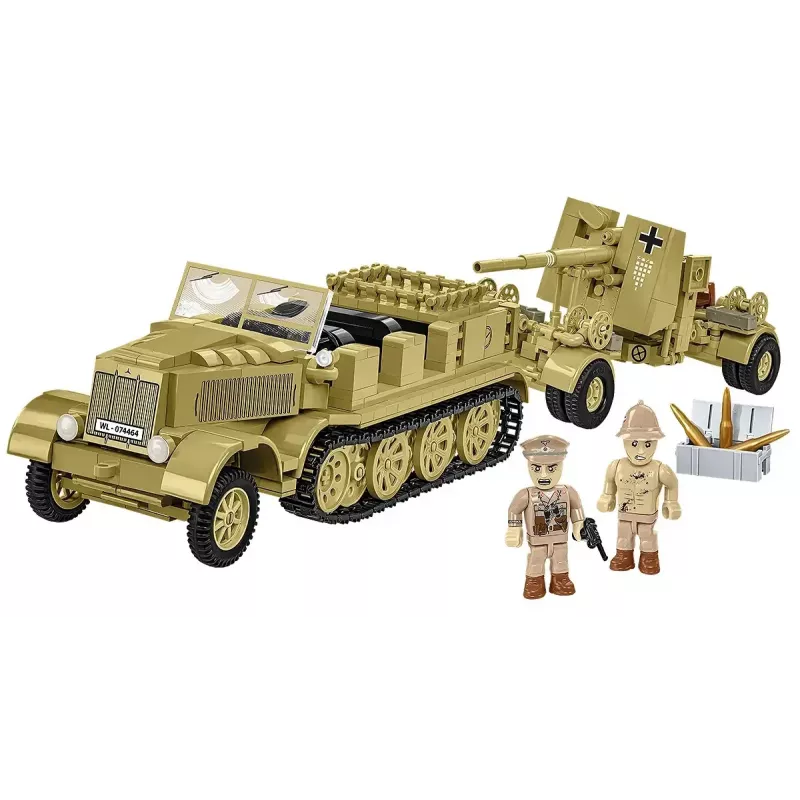 Cobi Blocks Sd.Kfz.8 mit 8,8 cm Flak 36 Baukasten, 975 Teile