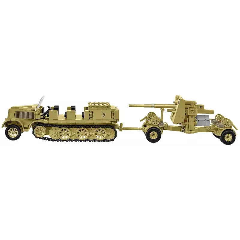 Cobi Blocks Sd.Kfz.8 mit 8,8 cm Flak 36 Baukasten, 975 Teile