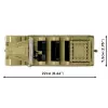 Cobi Blocks Sd.Kfz.8 mit 8,8 cm Flak 36 Baukasten, 975 Teile