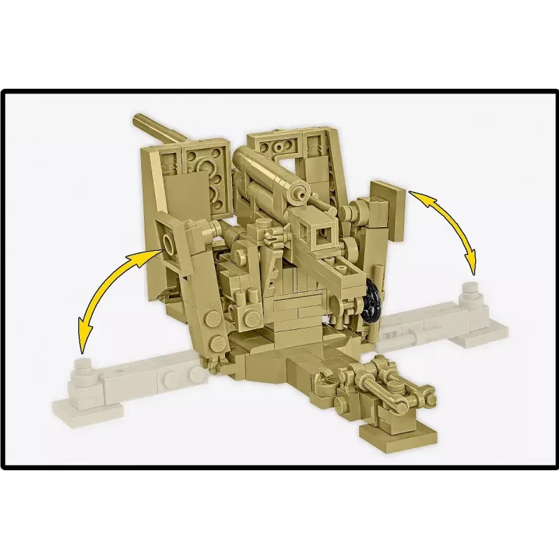 Cobi Blocks Sd.Kfz.8 mit 8,8 cm Flak 36 Baukasten, 975 Teile