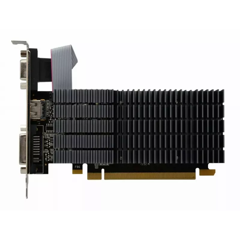 Grafikkarte AFOX Radeon HD 6450 2 GB DDR3 64-Bit DVI HDMI VGA Low Profile Passiv AF6450-2048D3L9-V2