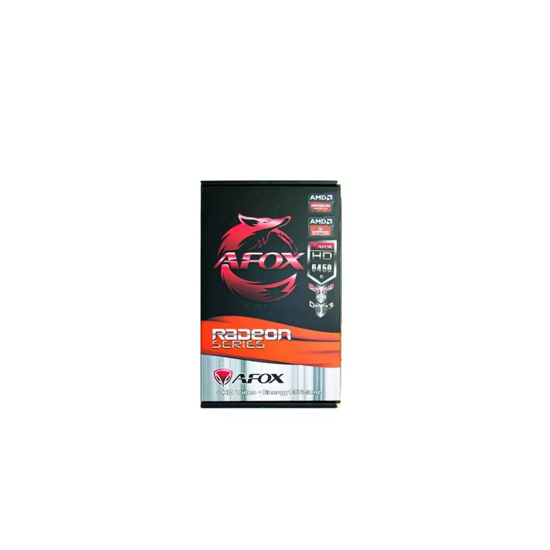 Grafikkarte AFOX Radeon HD 6450 2 GB DDR3 64-Bit DVI HDMI VGA Low Profile Passiv AF6450-2048D3L9-V2