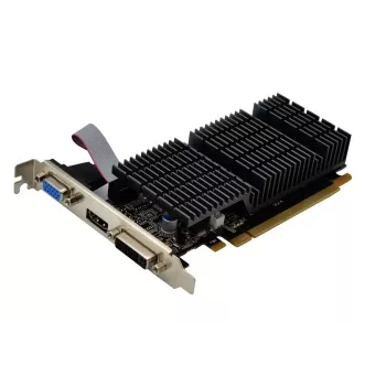 Grafikkarte AFOX Radeon HD 6450 2 GB DDR3 64-Bit DVI HDMI VGA Low Profile Passiv AF6450-2048D3L9-V2
