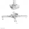 Neomounts CL25-550WH1 Beamer-Deckenhalterung – H 74,5-114,5 cm – Easy-Install – voll beweglich