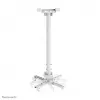 Neomounts CL25-550WH1 Beamer-Deckenhalterung – H 74,5-114,5 cm – Easy-Install – voll beweglich
