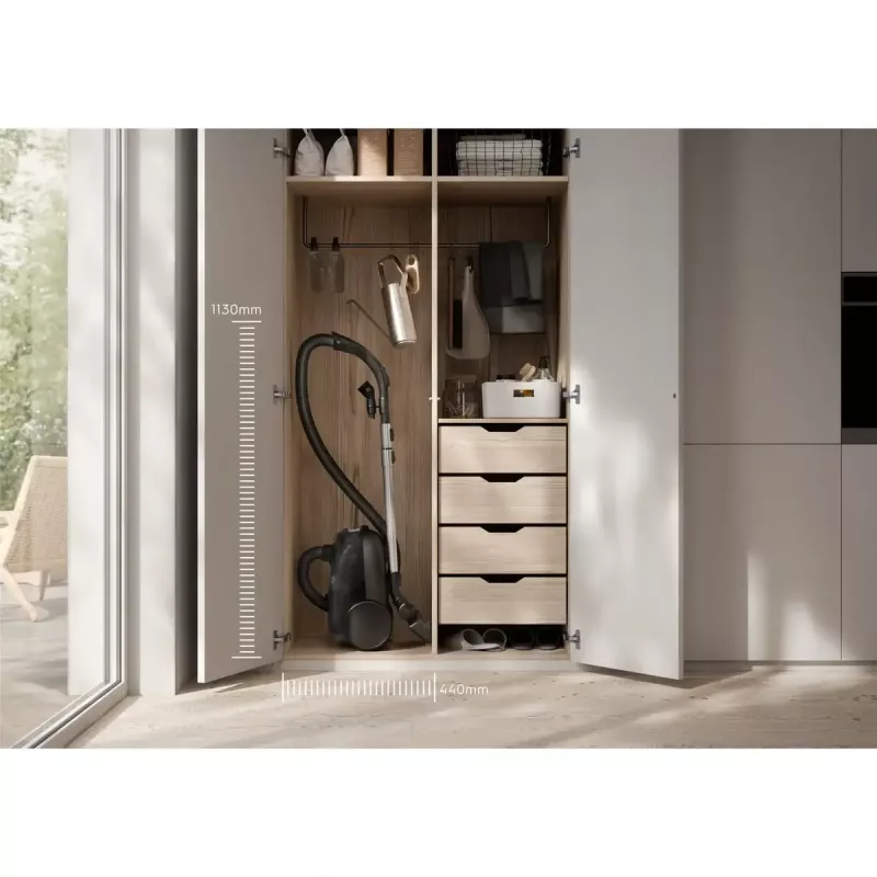 Bodenstaubsauger Electrolux EB61CWPTD — 850 W, 3,5 L Staubbeutel, Trockenreinigung, pink