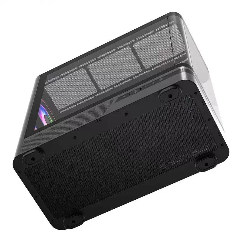 Computergehäuse MODECOM VOLCANO AQ200 ARGB MIDI schwarz