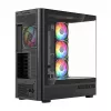 Computergehäuse MODECOM VOLCANO AQ200 ARGB MIDI schwarz