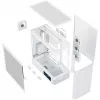 MODECOM VOLCANO AQ400 ARGB MIDI Tower Computergehäuse, weiß