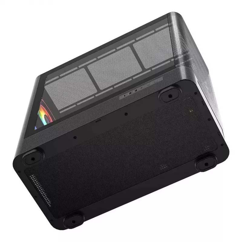 Computergehäuse MODECOM VOLCANO AQ500 ARGB MIDI schwarz