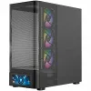Computergehäuse MODECOM VOLCANO AQ500 ARGB MIDI schwarz