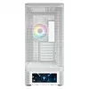 Computergehäuse MODECOM VOLCANO AQ500 ARGB MIDI weiß