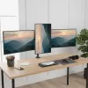 Monitorhalterung MACLEAN MC-137 — Gasdruckfeder, für 3 Monitore 17 Zoll–27 Zoll, je 2–8 kg, schwarz