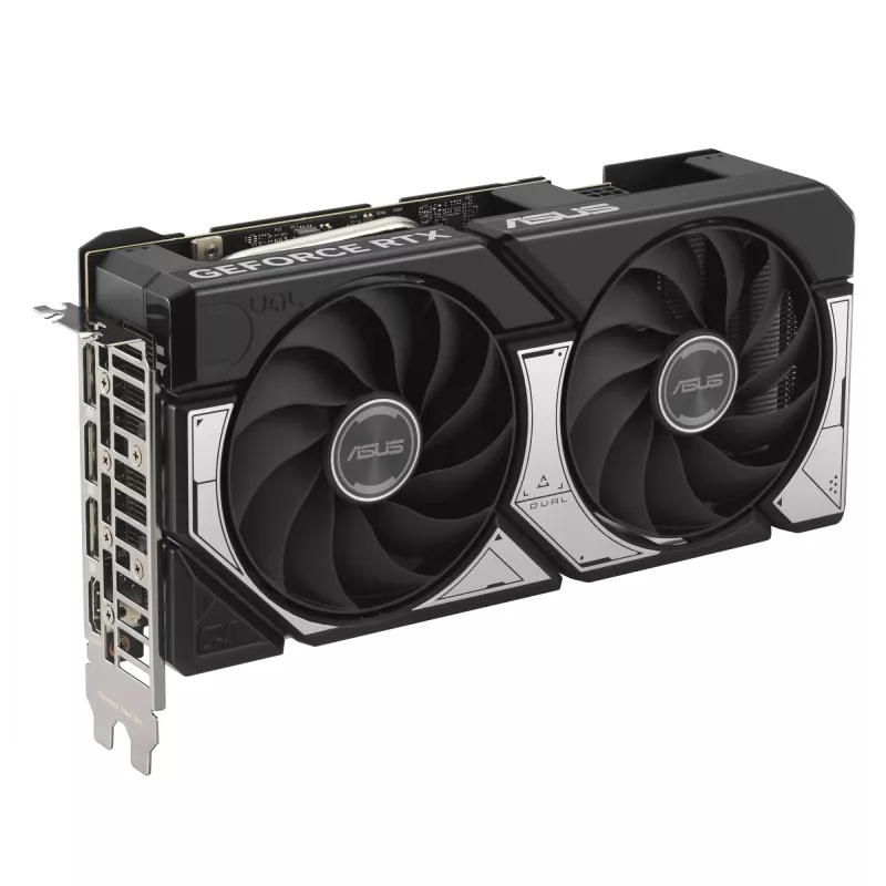 Grafikkarte ASUS GeForce RTX 5060 Ti Dual — 8 GB GDDR7, 128-Bit, PCIe 5.0, aktive Kühlung (2 Lüfter), max. 7680×4320