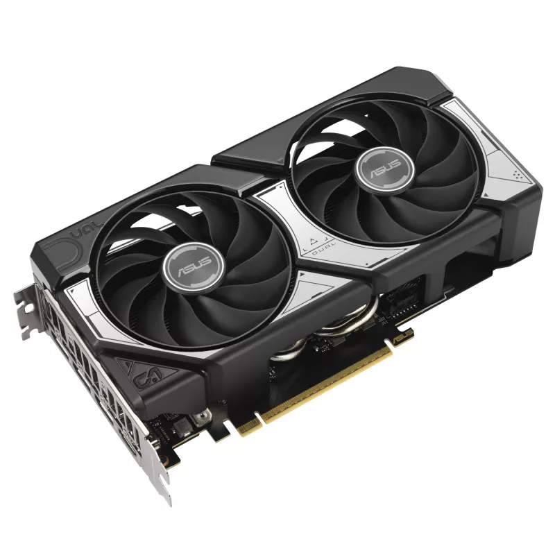 Grafikkarte ASUS GeForce RTX 5060 Ti Dual — 8 GB GDDR7, 128-Bit, PCIe 5.0, aktive Kühlung (2 Lüfter), max. 7680×4320