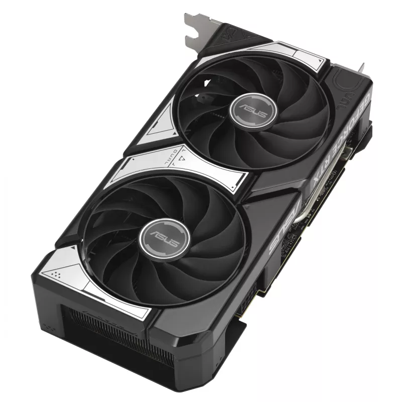 Grafikkarte ASUS GeForce RTX 5060 Ti Dual — 8 GB GDDR7, 128-Bit, PCIe 5.0, aktive Kühlung (2 Lüfter), max. 7680×4320