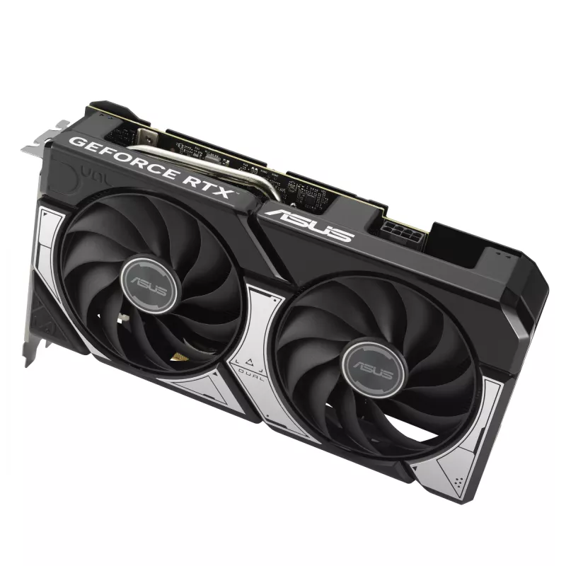 Grafikkarte ASUS GeForce RTX 5060 Ti Dual — 8 GB GDDR7, 128-Bit, PCIe 5.0, aktive Kühlung (2 Lüfter), max. 7680×4320