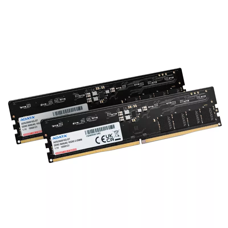 ADATA DDR5 5600 U-DIMM - 8 GB - 1 x 8 GB - DDR5 - 5600 MHz - 288-pin DIMM
