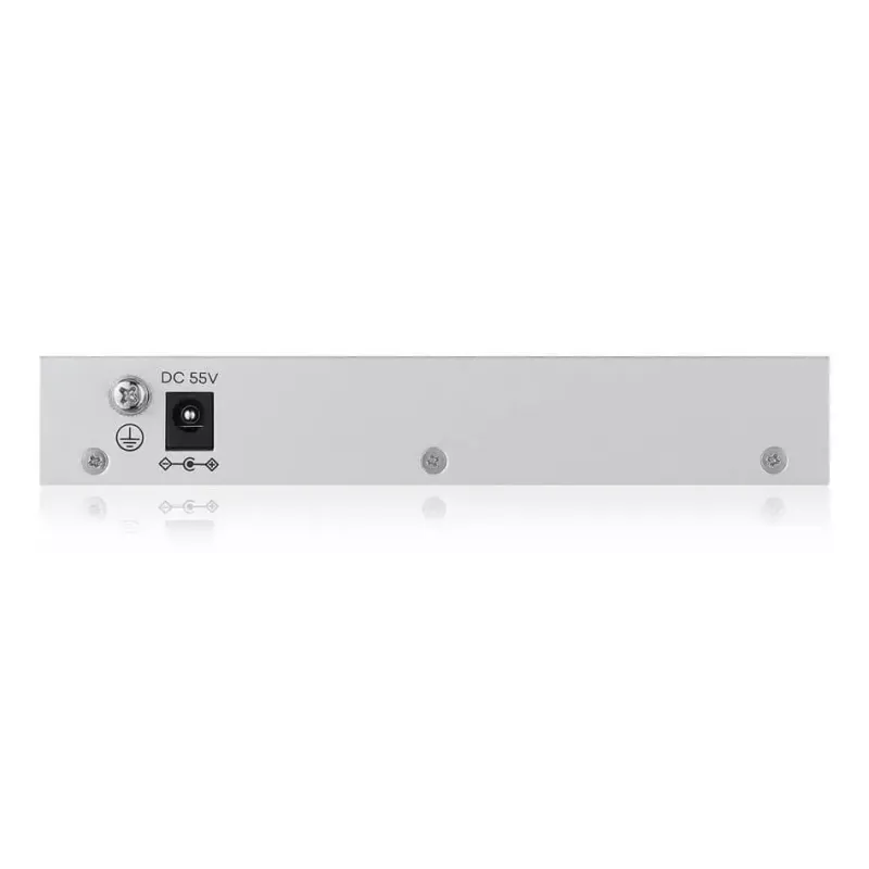 Managed L2 Gigabit PoE Desktop Switch Zyxel GS1200-5HPV3 — 5x Gigabit (10/100/1000), PoE, DC-in, 10 Gbit/s Switching-Kapazität