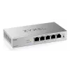 Managed L2 Gigabit PoE Desktop Switch Zyxel GS1200-5HPV3 — 5x Gigabit (10/100/1000), PoE, DC-in, 10 Gbit/s Switching-Kapazität