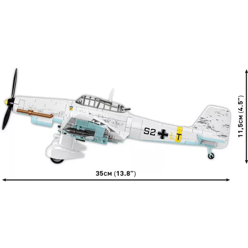Cobi Blocks Junkers JU 87D-3 Stuka Bauset 556 Teile