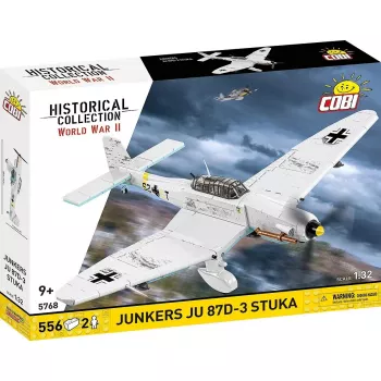 Cobi Blocks Junkers JU 87D-3 Stuka Bauset 556 Teile