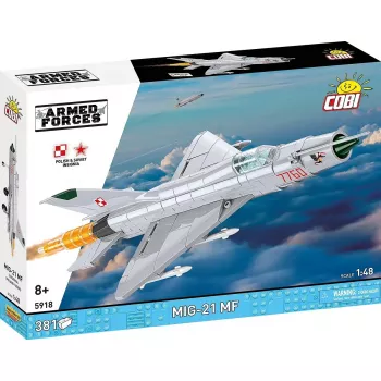 Konstruktionsblöcke Cobi MiG-21 MF 381-Blöcke-Set – Spielzeugmodell zum Bauen