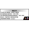 Cobi MiG-21 Modellbausatz 396 Teile – Cobi Blocks Konstruktionsset