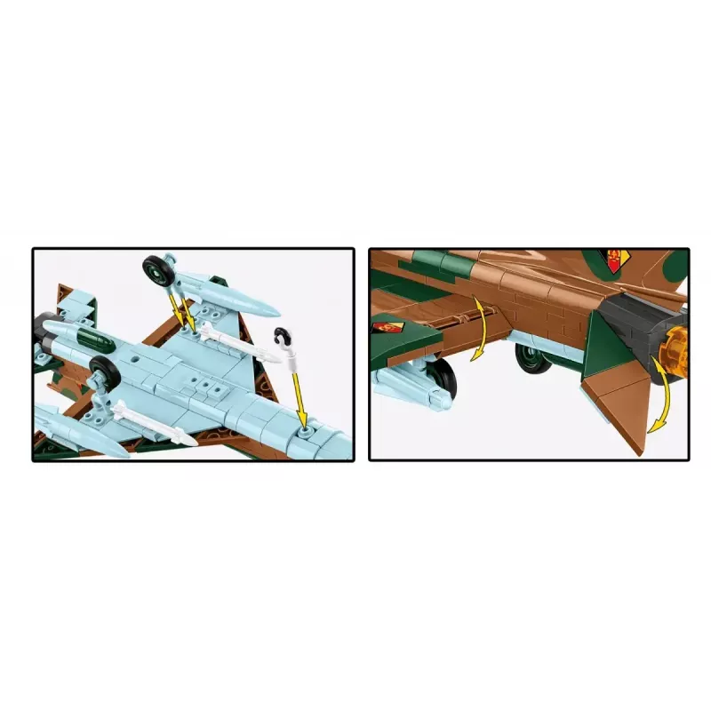 Cobi MiG-21 Modellbausatz 396 Teile – Cobi Blocks Konstruktionsset