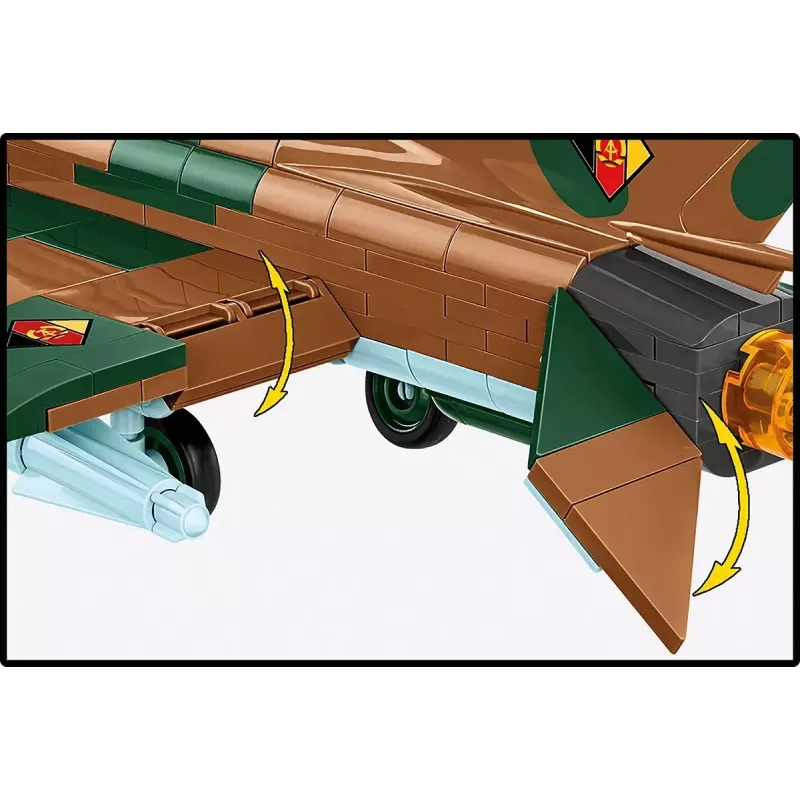 Cobi MiG-21 Modellbausatz 396 Teile – Cobi Blocks Konstruktionsset