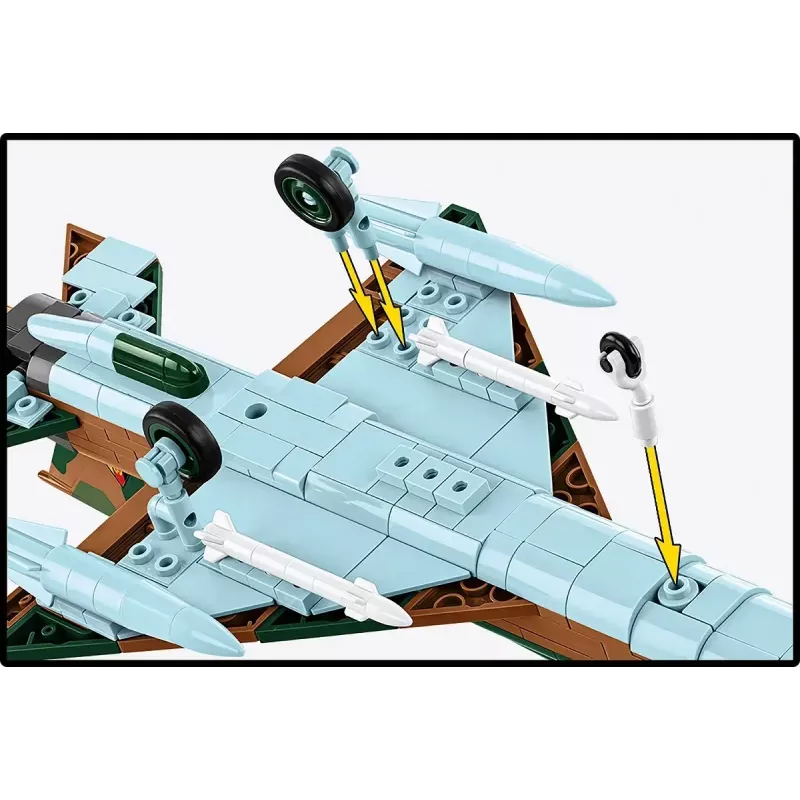 Cobi MiG-21 Modellbausatz 396 Teile – Cobi Blocks Konstruktionsset